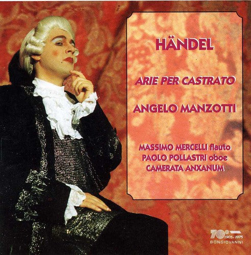 Angelo Manzotti - Castrato Arias from Rinaldo, Rodelinda, Et Al [CD]