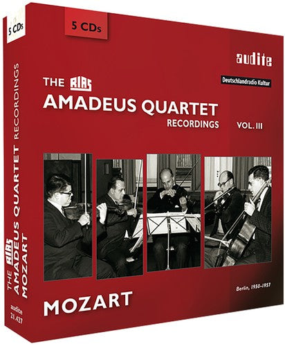 Amadeus Quartet - Rias Amadeus QRT Recordings Iii-Mozart STR QRTS [4 CD]