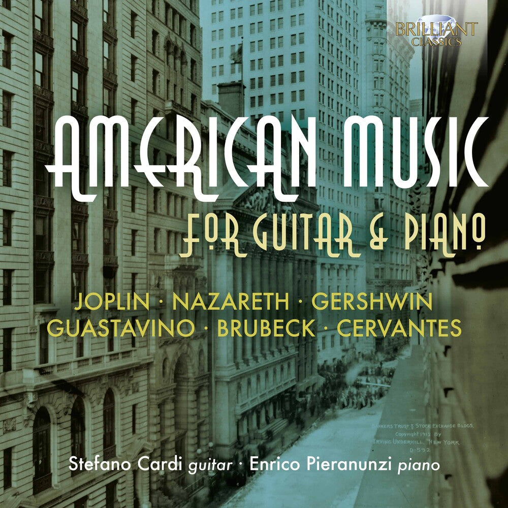 American Music For Guitar & Piano / Various - American Music for Guitar & Piano Music CD