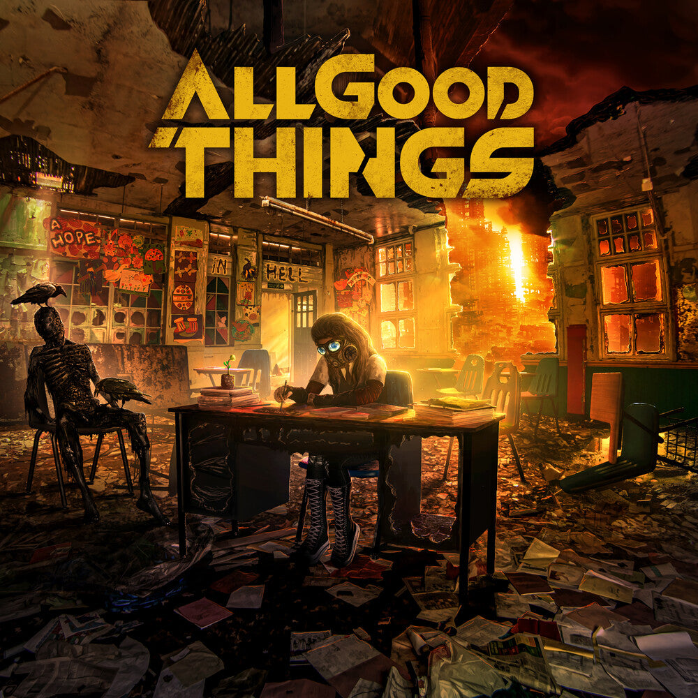 All Good Things - A Hope In Hell [Translucent Orange & Black LP] Vinyl Record