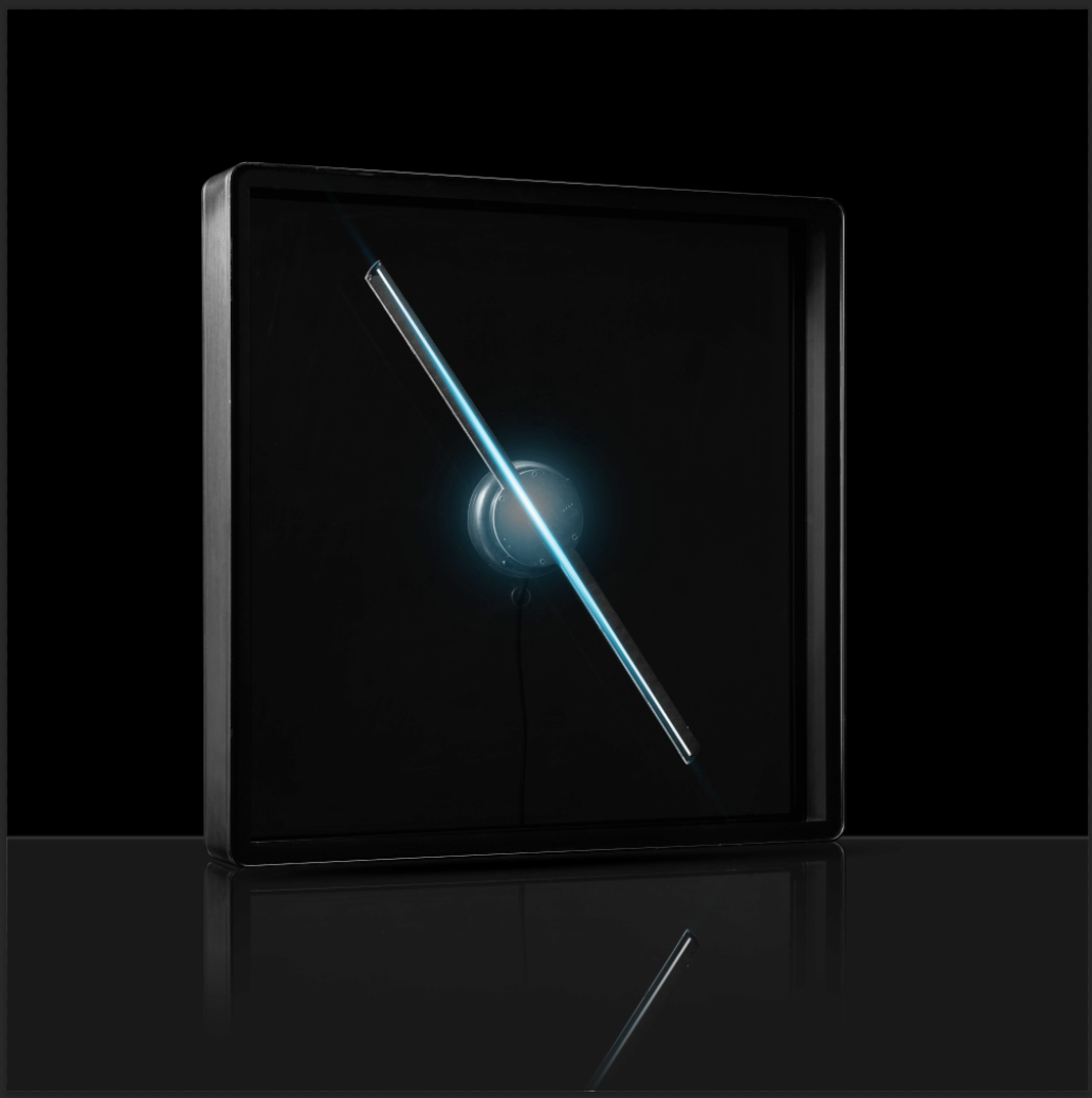 3D Hologram LED Fan With Frame-4