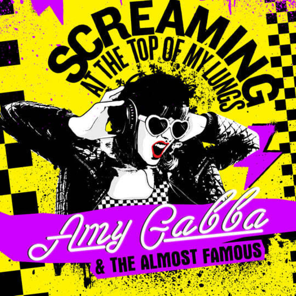 Amy Gabba & The Almost Famous - Screaming At The Top Of My Lungs [Colored Vinyl] (Ofgv) Vinyl Record