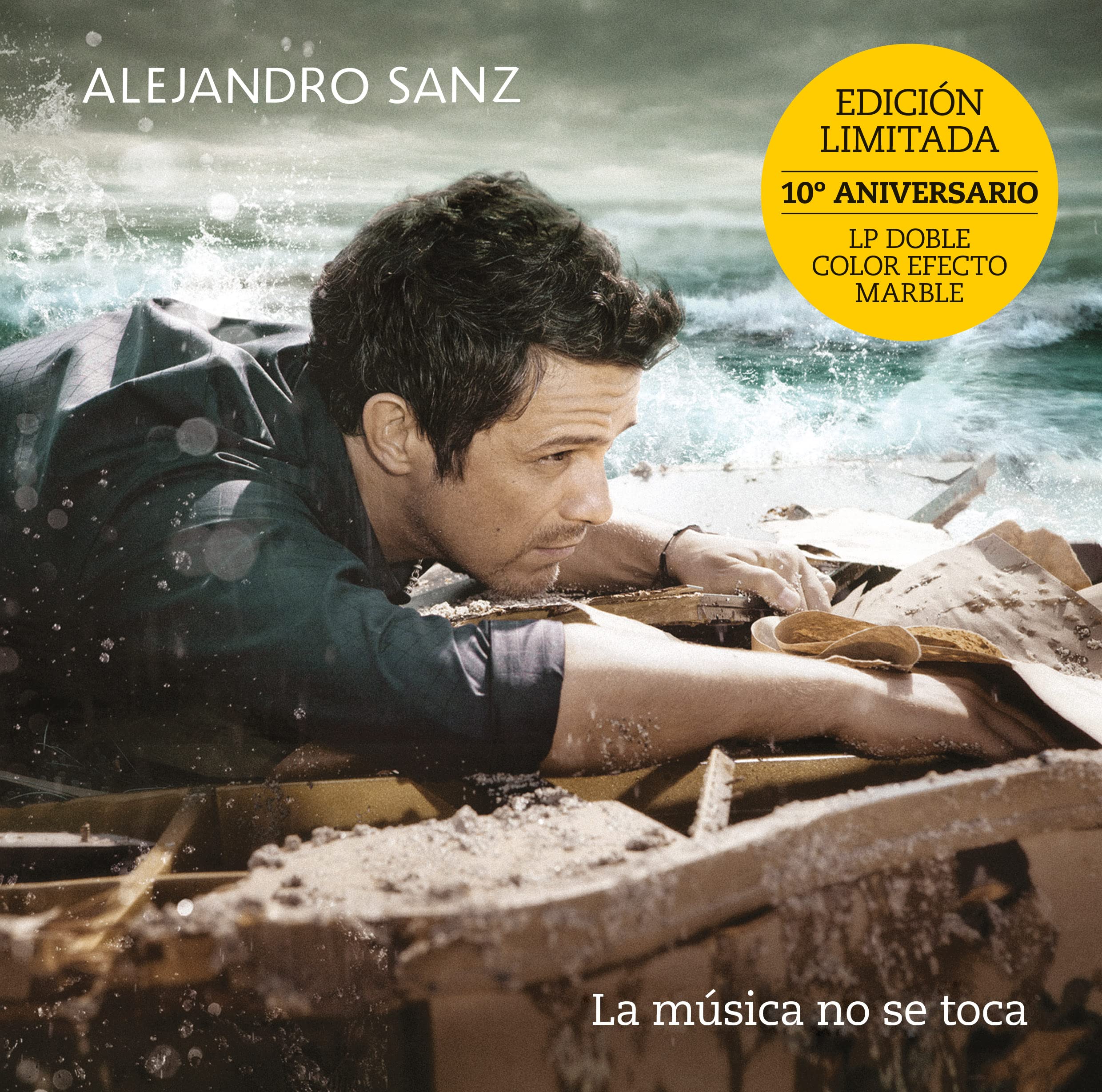 Alejandro Sanz - 10 Aniversario La Musica No Se Toca (Spa) [LP] Vinyl Record