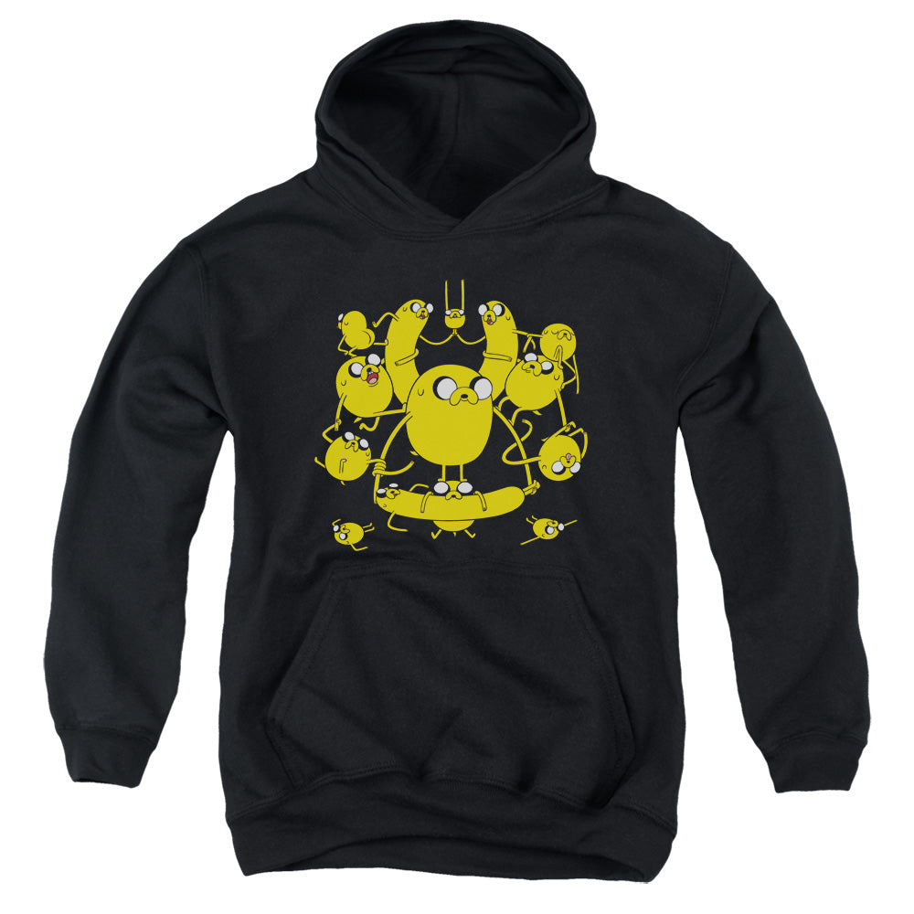 Adventure Time Jakes Kids Youth Hoodie Black Officially Licensed