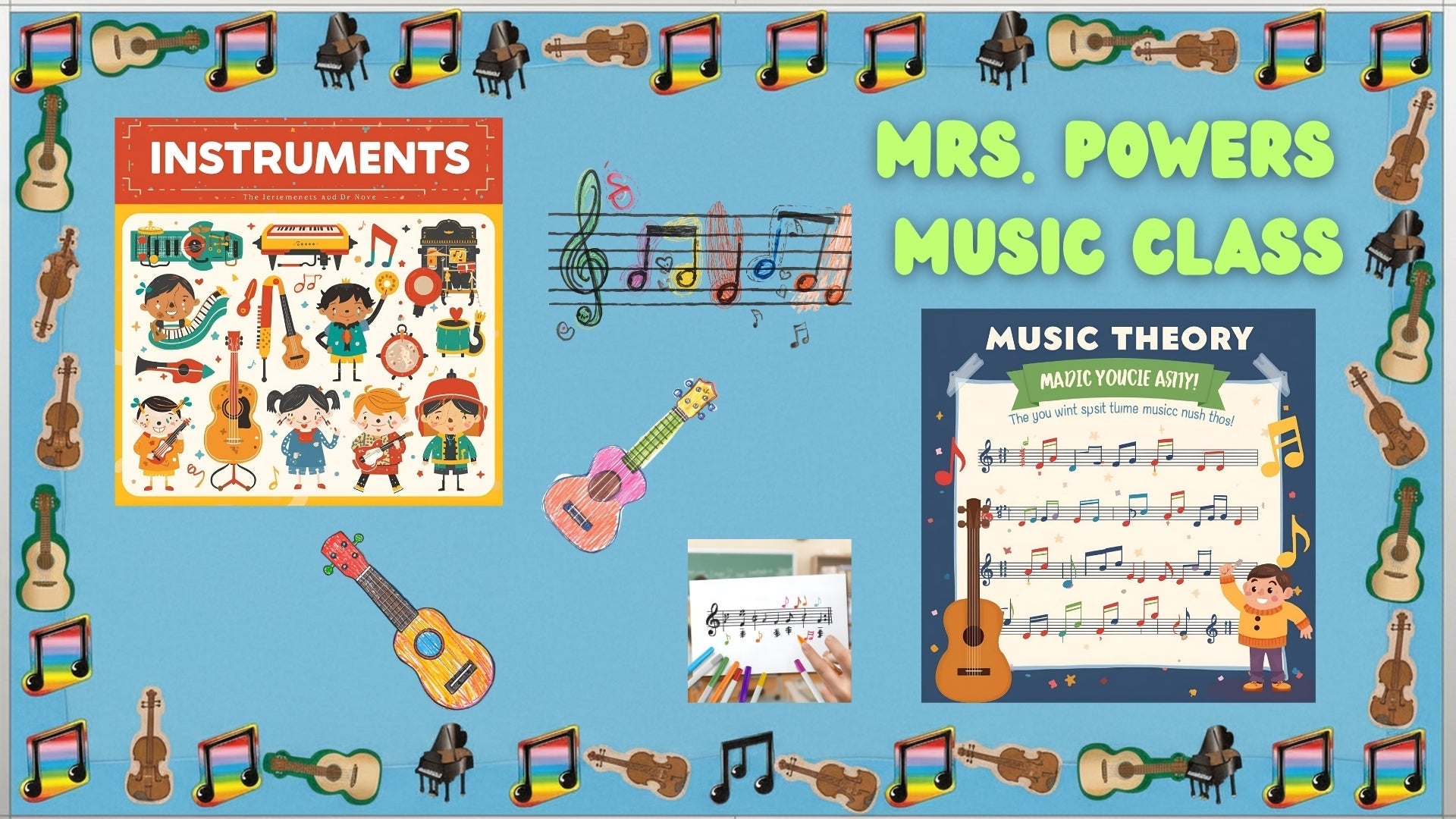 SHAPES ETC. Large Notepad - Music Note-2
