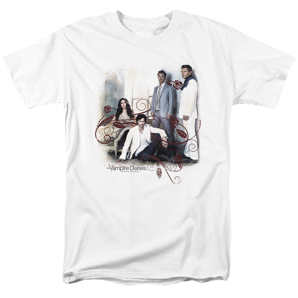 Vampire Diaries 3 + 1 - S S Adult 18 1 - White - 3X