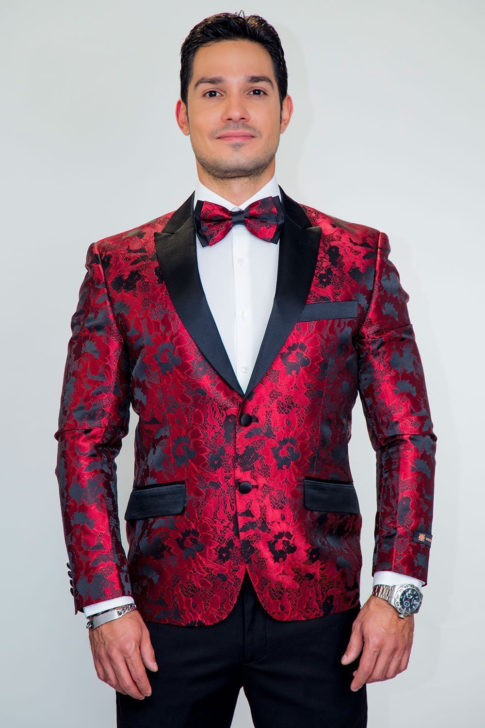 "Amsterdam" Tuxedo Jacket Peak-8