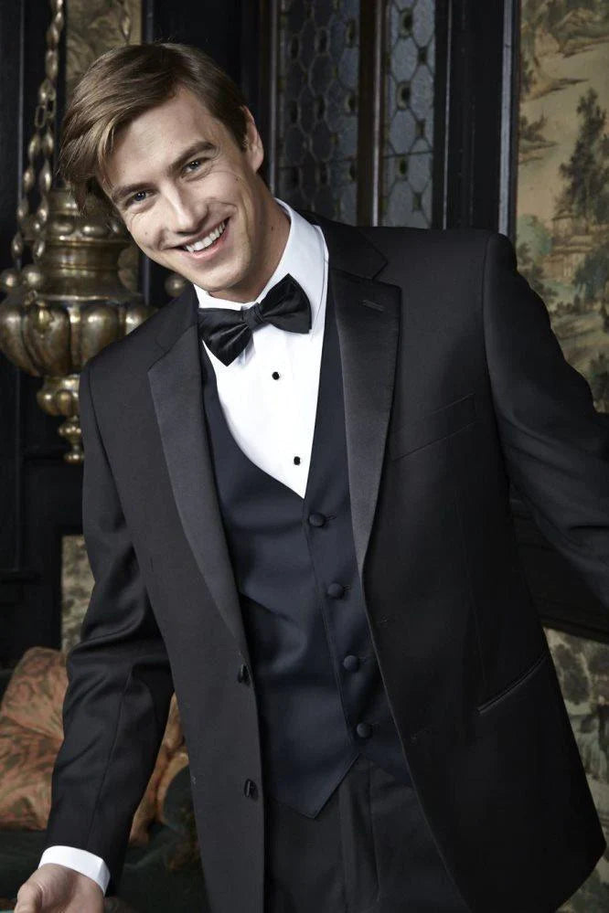 "Kingston" Black Tuxedo Jacket-5