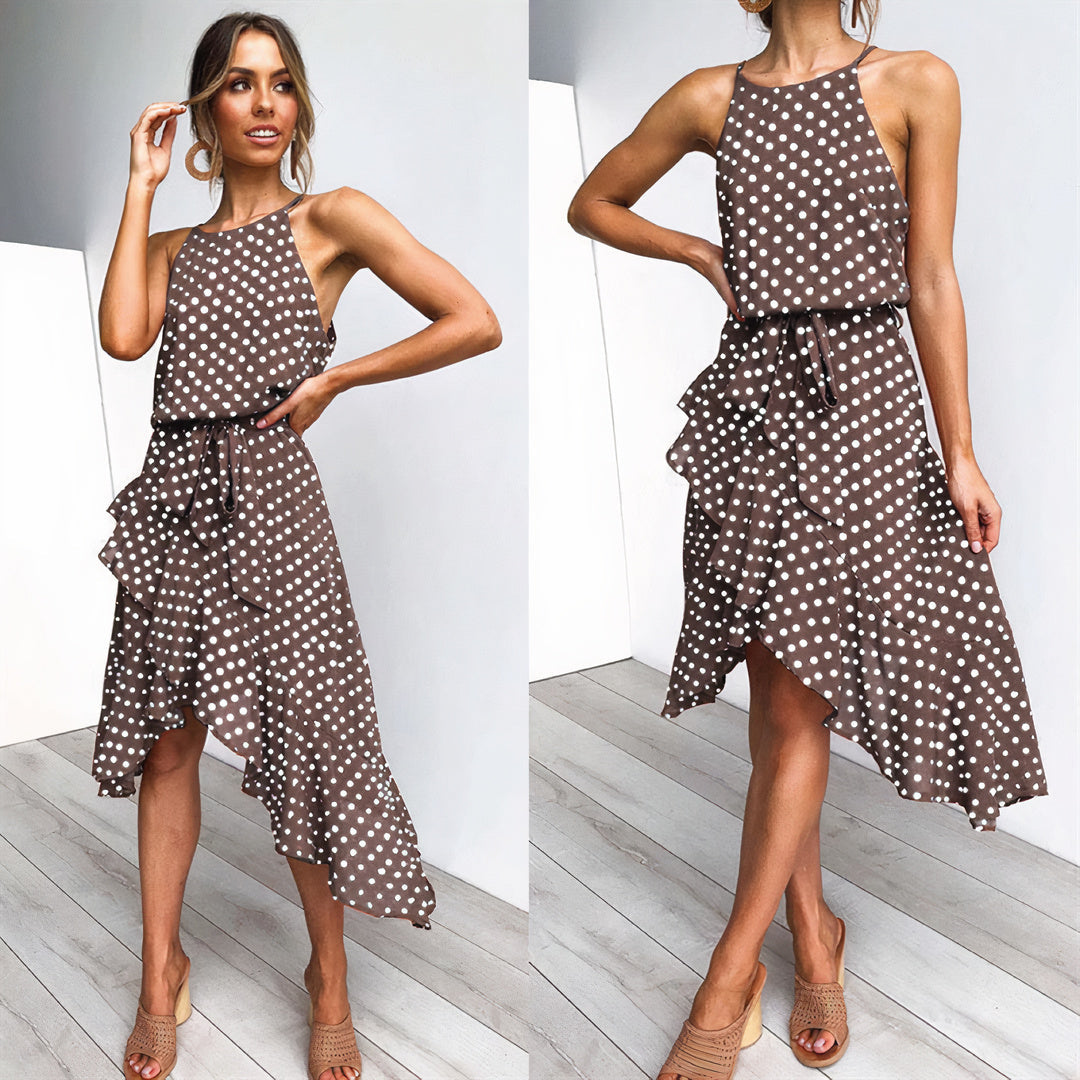 Freckled Summer Dress-5