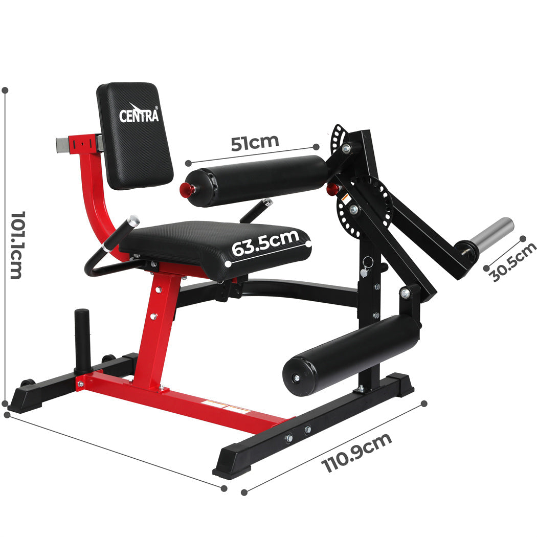 Centra Leg Extension Curl Machine Plate Loaded Home-1