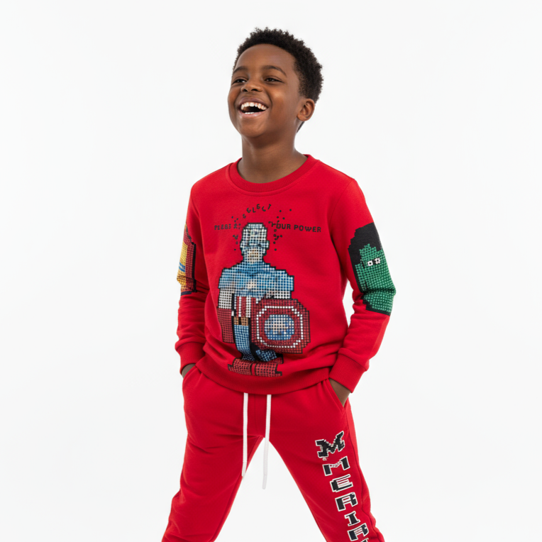 American Hero Casual Jogger Set-4